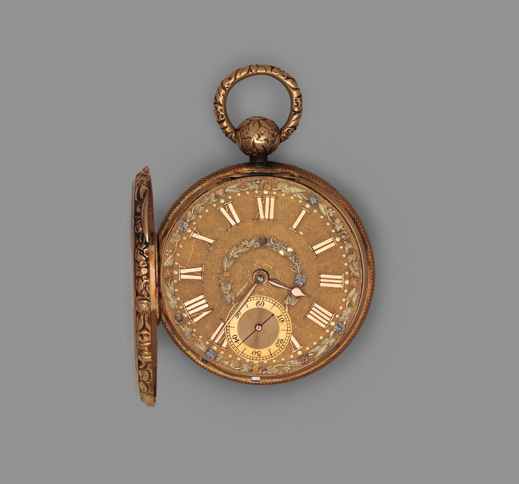 Montre à gousset ancienne en or