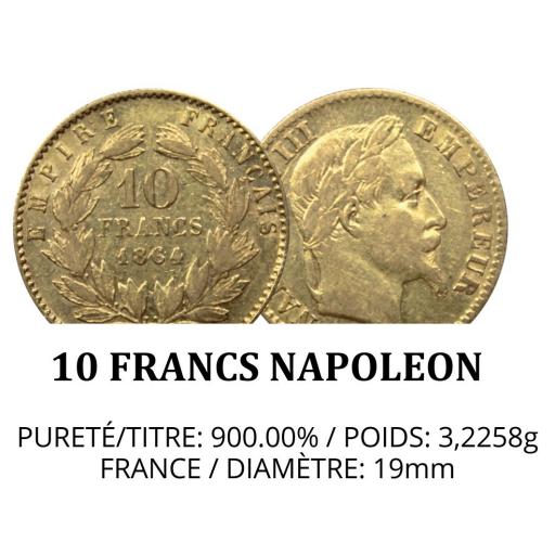 10 F Napoléon