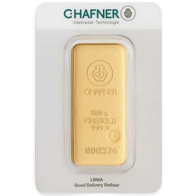 Lingot or 500 g C. HAFNER — visuel non contractuel