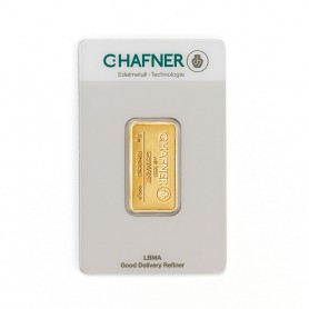 Lingot or 5 g C. HAFNER — visuel non contractuel
